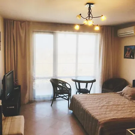 First Line Argo -studio Front Sea View Διαμέρισμα Lozenets